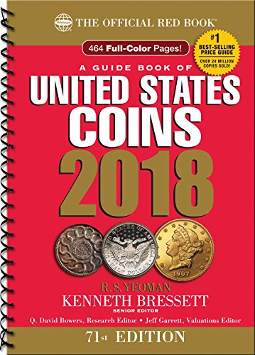 A Guide Book of United States Coins 2018: The Official Red Book, Spiral by R.S. Yeoman