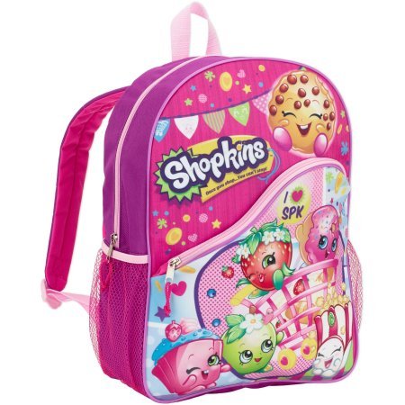 Shopkins Pink I Heart SPK Backpack