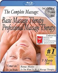 The Complete Massage Pack: Basic & Professional Massage Therapy plus free bonus movie So, You Want To Be A Massage Therapist (3 movie combo pack) [Blu-ray]