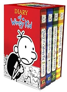 Diary of a Wimpy Kid Box of Books 1-4 Revised