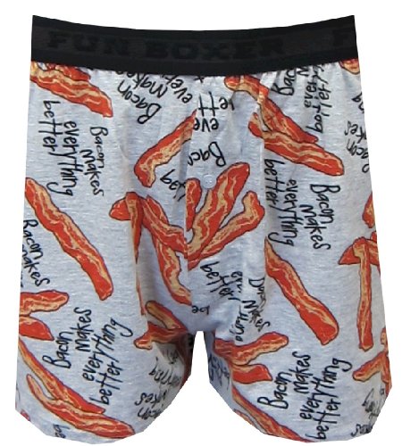 Bacon Makes Everything Better Boxer Shorts for men