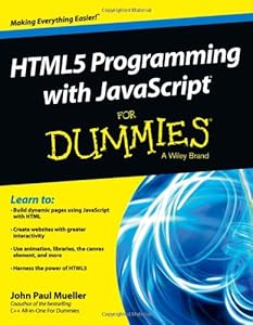 HTML5 Programming with JavaScript For Dummies