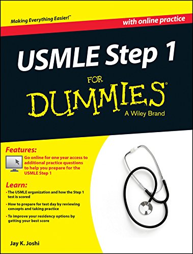 USMLE Step 1 For Dummies with Online Practice Tests by Dr. Jay Joshi MD  MBA