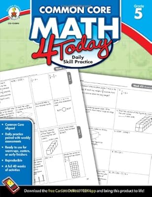 Common Core Math 4 Today, Grade 5