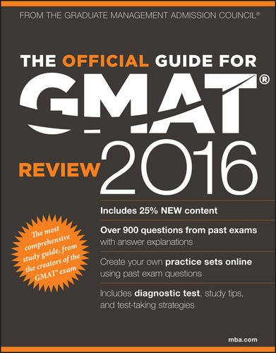 The Official Guide for GMAT Review 2016 with Online Question Bank and Exclusive Video by GMAC