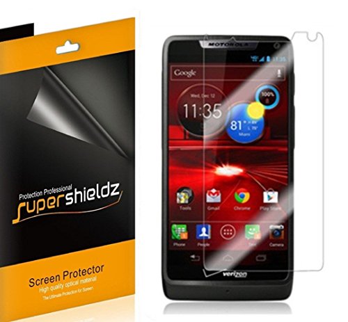 [6-Pack] SUPERSHIELDZ-Anti-Glare & Anti-Fingerprint (Matte) Screen Protector Shield For Motorola Luge 4G LTE + Lifetime Replacements Warranty [6-PACK] - Retail Packaging