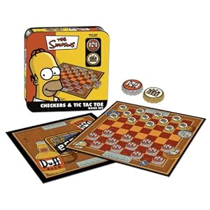Click to buy Simpsons Checkers and Tic-Tac-Toe from Amazon!