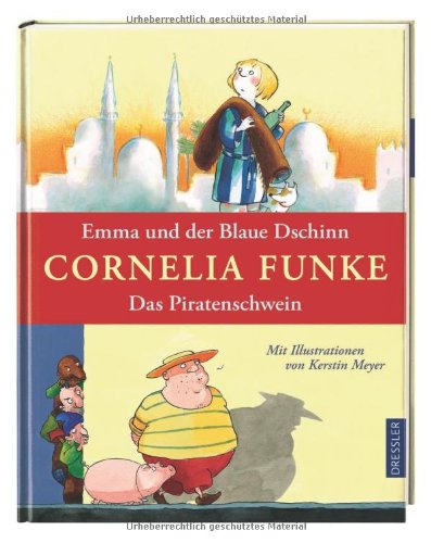 Emma und der Blaue Dschinn. Das Piratenschwein by Cornelia Funke