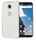 【Homu Homu】Nexus 6【全3色】スタイリッシュTPUケース クリアケース スリム クリアカバー TPUマットケース TPUカバー シリコンケース 裏面サラサラ(クリア)161-2