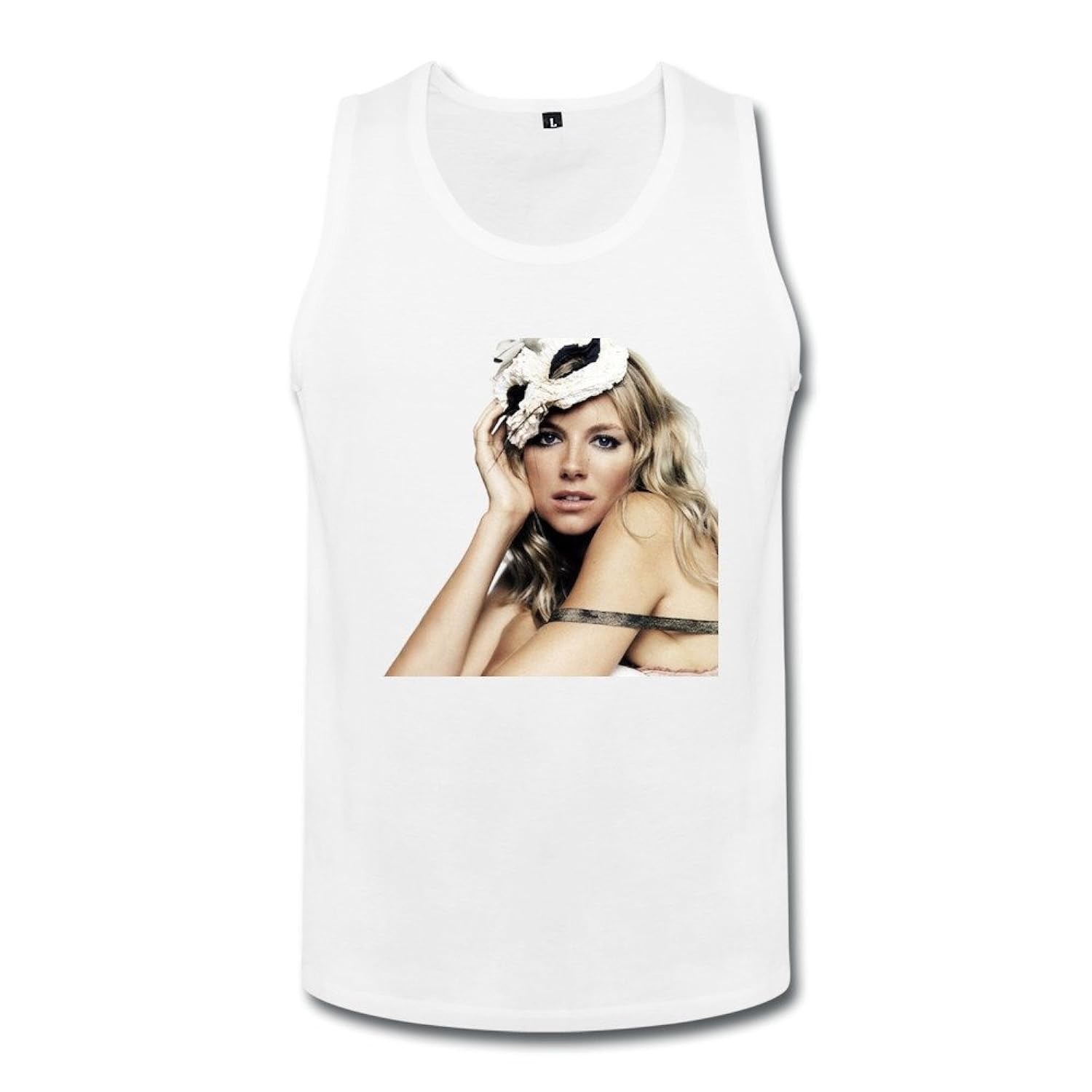 

YIRONG Men's Funny Sienna Miller Top