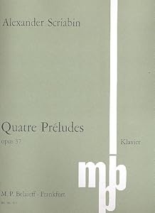 Scriabin: Four Preludes by SCRIABIN
