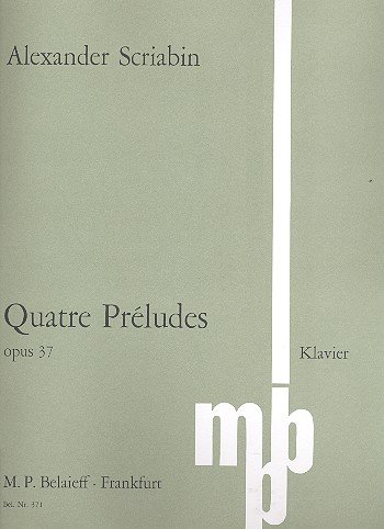 Scriabin: Four Preludes by SCRIABIN