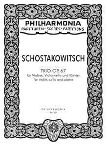 Piano Trio, Op. 67 by Dimitri Shostakovich
