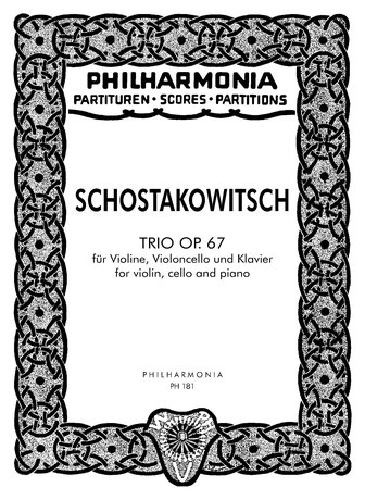 Piano Trio, Op. 67 by Dimitri Shostakovich