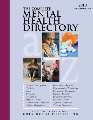 The Complete Mental Health Directory 2010 / 2011 by Richard Gottlieb