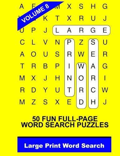 Large Print Word Search Vol. 8
