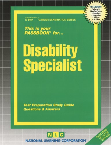 Disability Specialist by Passbooks