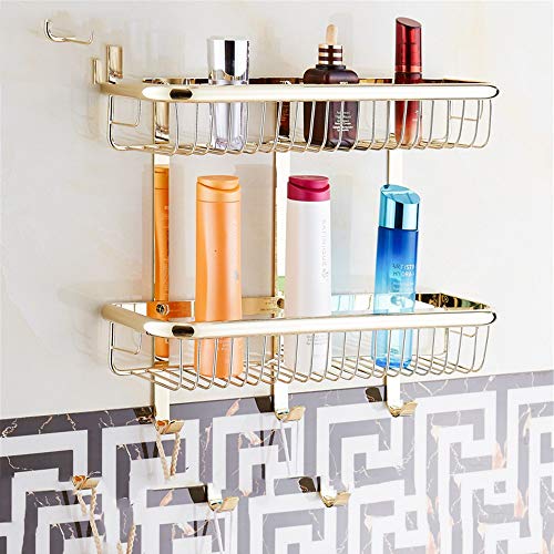 Algopix Similar Product 20 - TYSPJ Fine Copper Bathroom Shelf