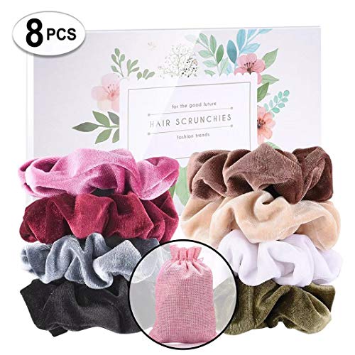 Algopix Similar Product 14 - CENTSTAR 8 Pcs Premium Korean Velvet