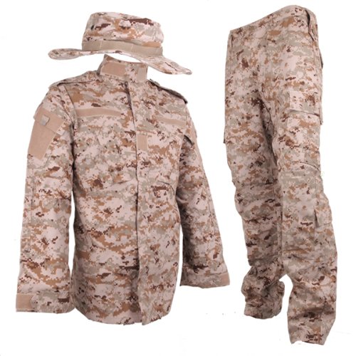 USMC デザートマーパット BDU 迷彩服 戦闘服 上下&ブーニーハットセット M