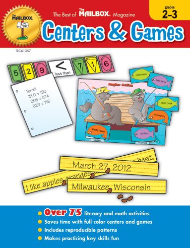 The Best of The Mailbox&reg; Centers &amp; Games by The Mailbox Books Staff