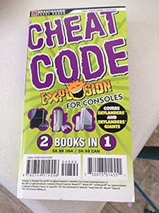 Cheat Code Explosion for Consoles and Handhelds