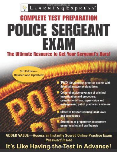 Police Sergeant Exam (Police Sergeant Exam (Learning Express)) by LearningExpress Editors