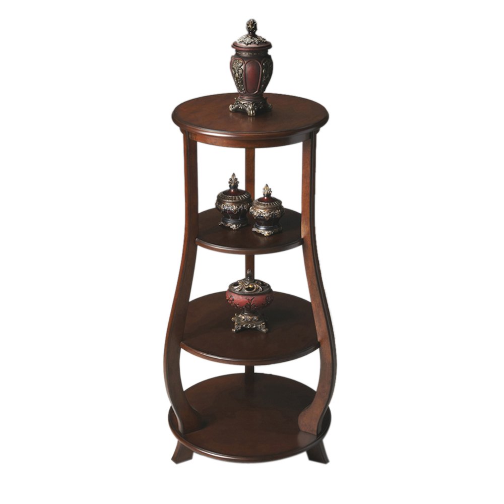 

Butler Home Decor Etagere Finish Type - Light Nutmeg