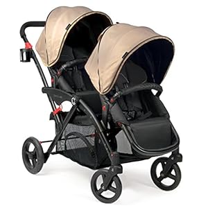 Contours Options Elite Tandem Stroller Sand