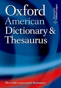 Oxford American Dictionary and Thesaurus