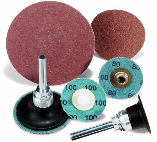 

United Abrasives/SAIT 55277 SAIT-Lok R ZH 3-Inch 24X Laminated Disc, 50 Pack