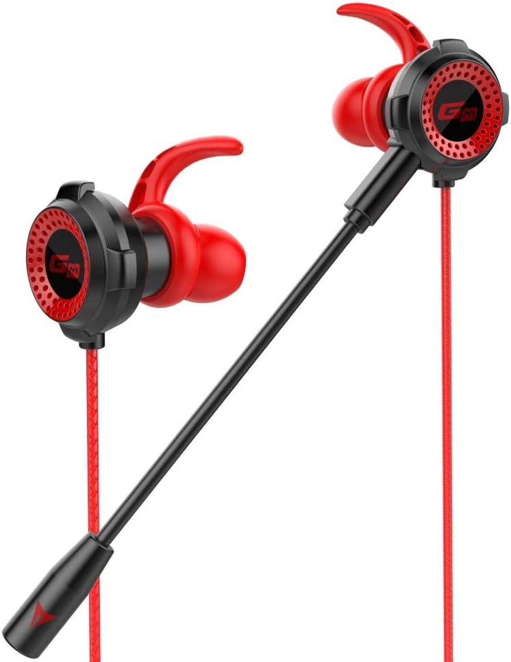 Auricolari cablati Brussel G11-A, auricolari da gioco universali in-ear con microfono, compatibili con tutti i telefoni, PC e lettori MP3 con interfaccia da 3,5 mm, colore nero._voghion.com