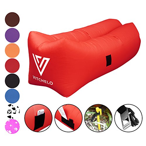 Algopix Similar Product 3 - Vitchelo Inflatable Couch Giant Bean
