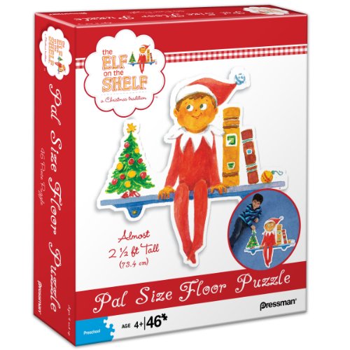 Elf on The Shelf Pal Size Floor Puzzle