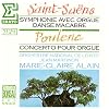 Marie-Claire Alain/Saint Saens, Poulenc