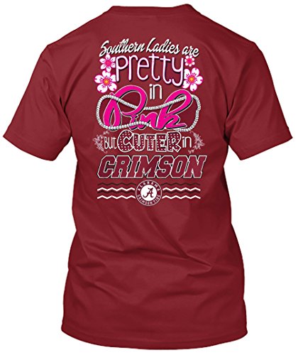 Alabama Crimson Tide Pretty in Pink Tshirt