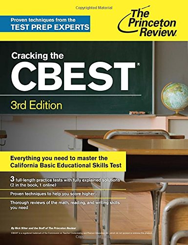 Cracking the CBEST, 3rd Edition by Princeton Review