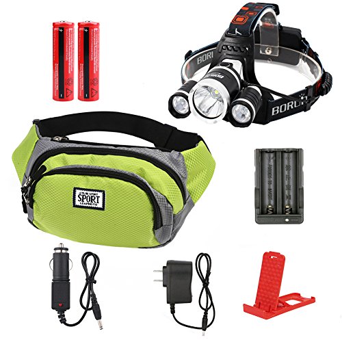 KAZOKU 6000 Lumens Rechargeable Waterproof Headlamp …
