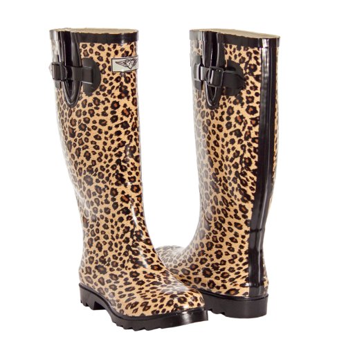Women Waterproof Rubber Rain Boots & Wear * Animal Prints - Leopard Crocodile Cheetah Jaguar Snake Zebra