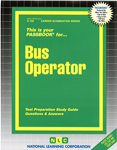 Bus Operator by National Learning Corporation.
