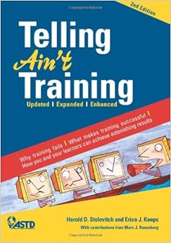 Recommended Reading: Telling Ain’t Training – Designer Librarian