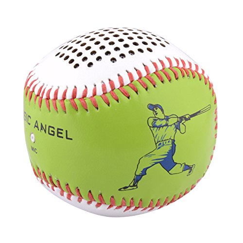 

Asunflower® Bluetooth Speakers Sound Portable Baseball Outdoor Handsewn Leather Wireless Bluetooth Speakers Hand-free Call Mini Speaker 3.0 Tech Best Adapter Music Devices