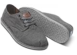 TOMS MEN DESERT OXFORD GREY WOOL 018004A12-GREY