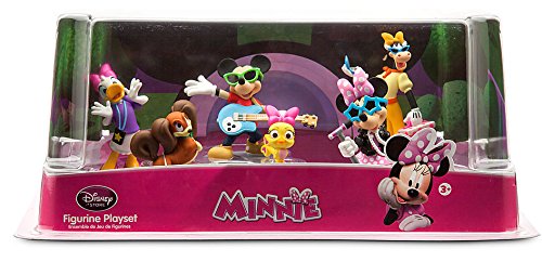 Disney Mickey Mouse Minnie Rock Star PVC Figures