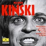 Klaus Kinski spricht Dostojewski, Nietzsche, Baudelaire, Villon und afrikanische Dichtung, 1 Audio-CD