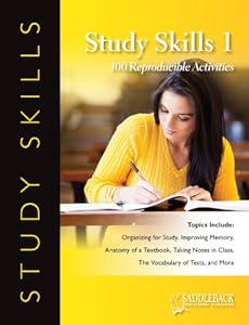 Study Skills 1 Reproducible Book W/ CD-ROM