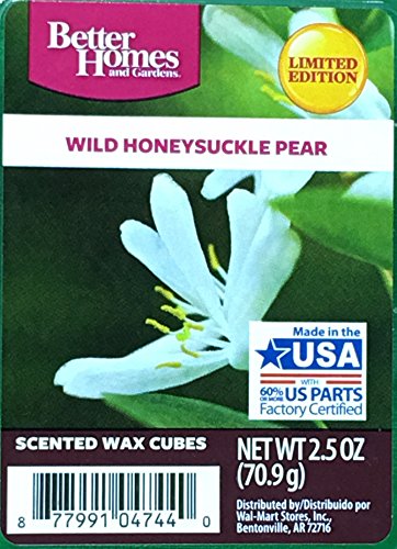 Better Homes and Gardens Wild Honeysuckle Pear Wax Cubes