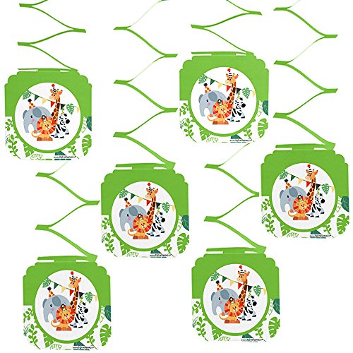 Algopix Similar Product 15 - Big Dot of Happiness Jungle Party