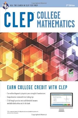CLEP? College Mathematics Book + Online (CLEP Test Preparation)