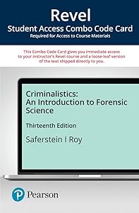 Criminalistics: An Introduction to Forensic Science -- Revel + Print Combo Access Code by Tiffany Roy